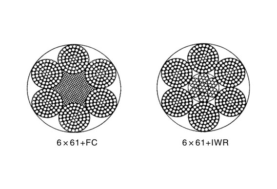 6×61圓股鋼絲繩